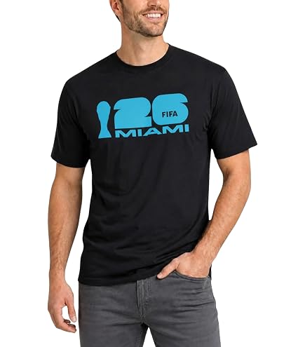 Amazon.com: FIFA World CUP26 Miami Trophy Color T-Shirt : Sports