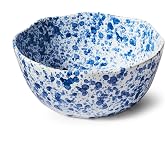 Sur La Table Blue Splatter Serving Bowl | Oven-, freezer- and dishwasher-safe serving bowl