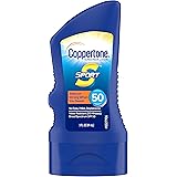 Coppertone SPORT Sunscreen Lotion Broad Spectrum SPF 50 (3 Fluid Ounce) (Packaging may vary)