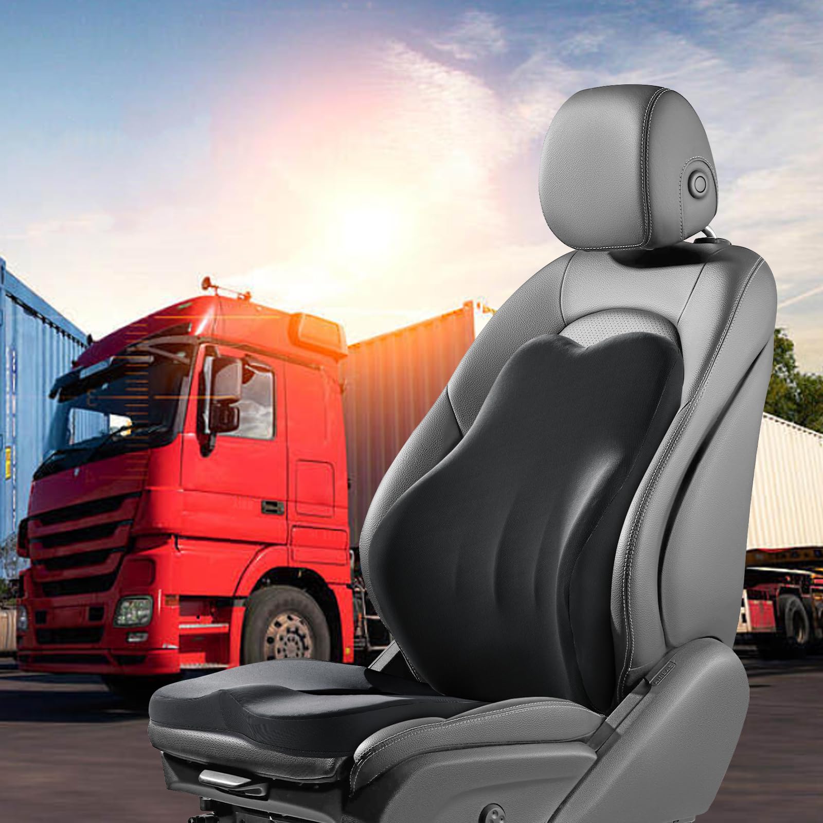 HOMBYS Memory Foam Truck Seat Cushion Truck Seat Cushions For Truck HOMBYS Memory Foam Truck Seat Cushion Truck Seat Cushions For Truck