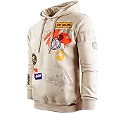 SCREENSHOT-FLEECE HOODIE 4202 Mens Urban Streetwear NYC Graffiti Embroidery Patch Fleece Pullover Sweatshirt Hoodie