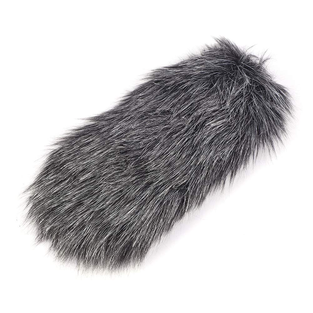 143 Artificial Fur Microphone Wind Shield for Rode GO,Windscreen Blocker Cover Furry Microphone DeadCat for Rode Lavalier Microphone