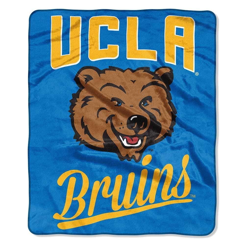Northwest NCAA UCLA Bruins Unisex-Adult Raschel Throw Blanket, 50" x 60", Alumni Image