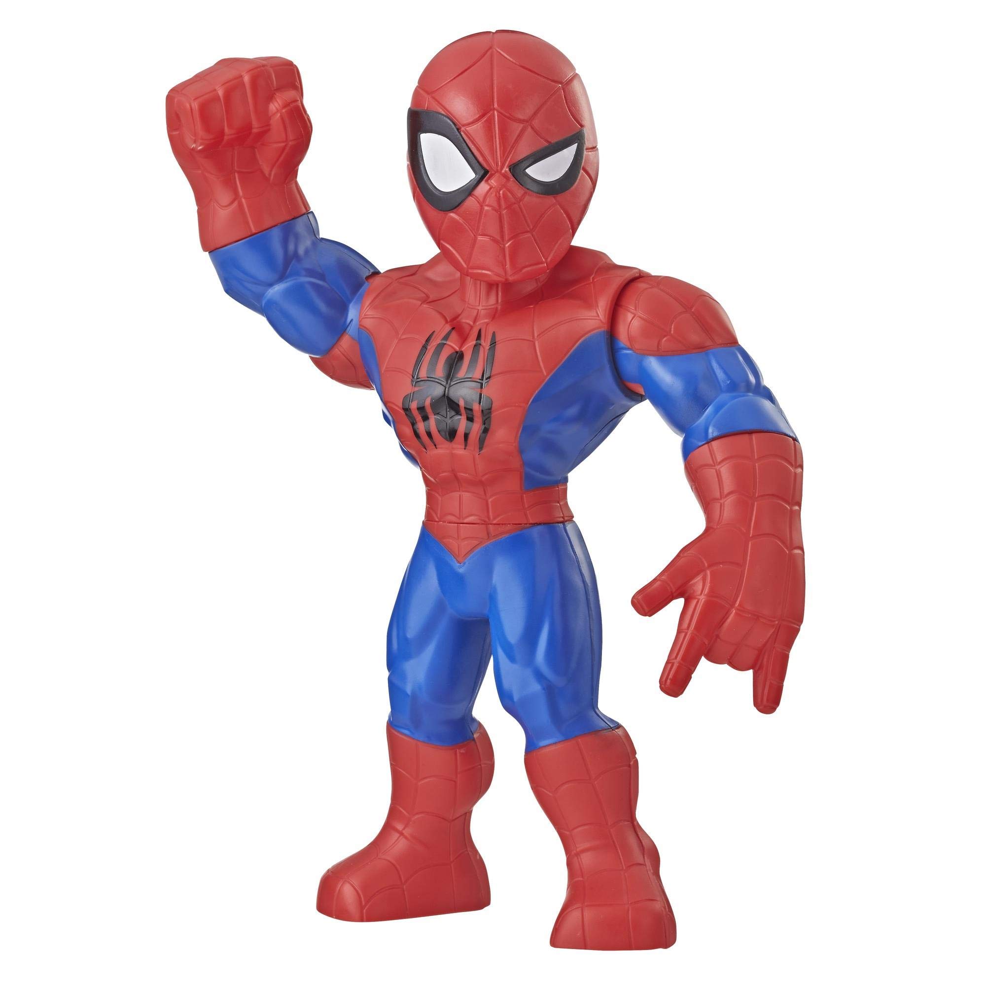 Playskool Heroes Marvel Super Hero Adventures Mega Mighties Spider-Man Collectible 10 Inch Action Figure, Toys for Kids Ages 3 and Up