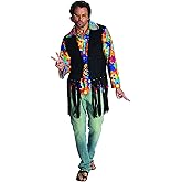 Rubie's Costume Heroes And Hombres Adult Flower Power Costume Vest