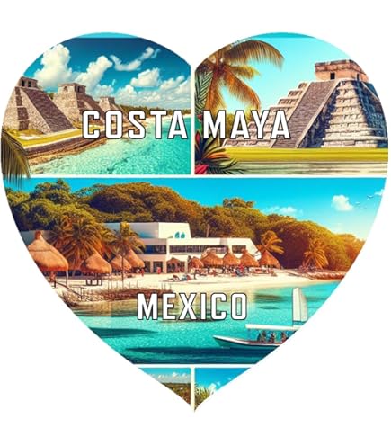 Puerto Costa Maya Mahahual México 3D Crystal Spain