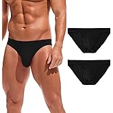 Summer Code Mens Soft Modal Briefs Low Rise Lightweight Underwear