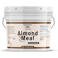 Unpretentious Almond Meal, 1 Gallon, Breading Replacement, Great for Rubs, Breads & Baked Goods