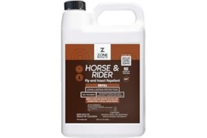 Zone Protects Horse & Rider Fly Insect Repellent; Gallon Refill; Picaridin Based; 12-Hr Protection Against 400 Fly Species; L