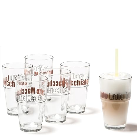 LEONARDO 086583 Set Becher Solo Latte Macchiato 6-teilig