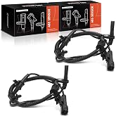 A-Premium Set of 2 Front Left and Right ABS Wheel Speed Sensors | Compatible with Chevrolet Malibu 2013-2015, Malibu Limited 2016, Impala 2014-2019, Sedan - Front Side, # 22831244, 23483145