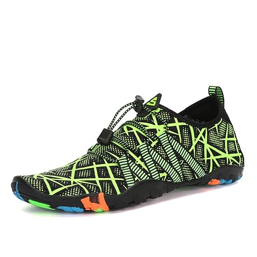 Putu Badeschuhe Unisex Rutschfeste Schnell Trocknend Strandschuhe Aquaschuhe Schwimmschuhe Gymnastiksschuhe für Damen Herren