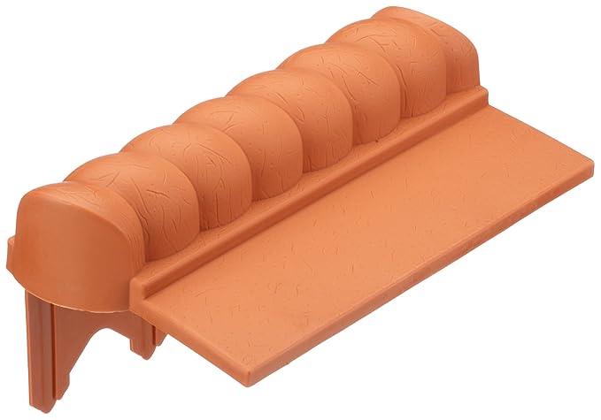 Beckmann GEG Gerade Rasenkante 25 cm terrakottafarben, 9 Stück
