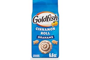 Goldfish Grahams Cinnamon Roll Baked Snack Crackers, 6.6 Oz Bag