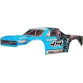 ARRMA 1/10 Painted Body with Decals, Blue: SENTON 4x4 Mega, ARAC3333
