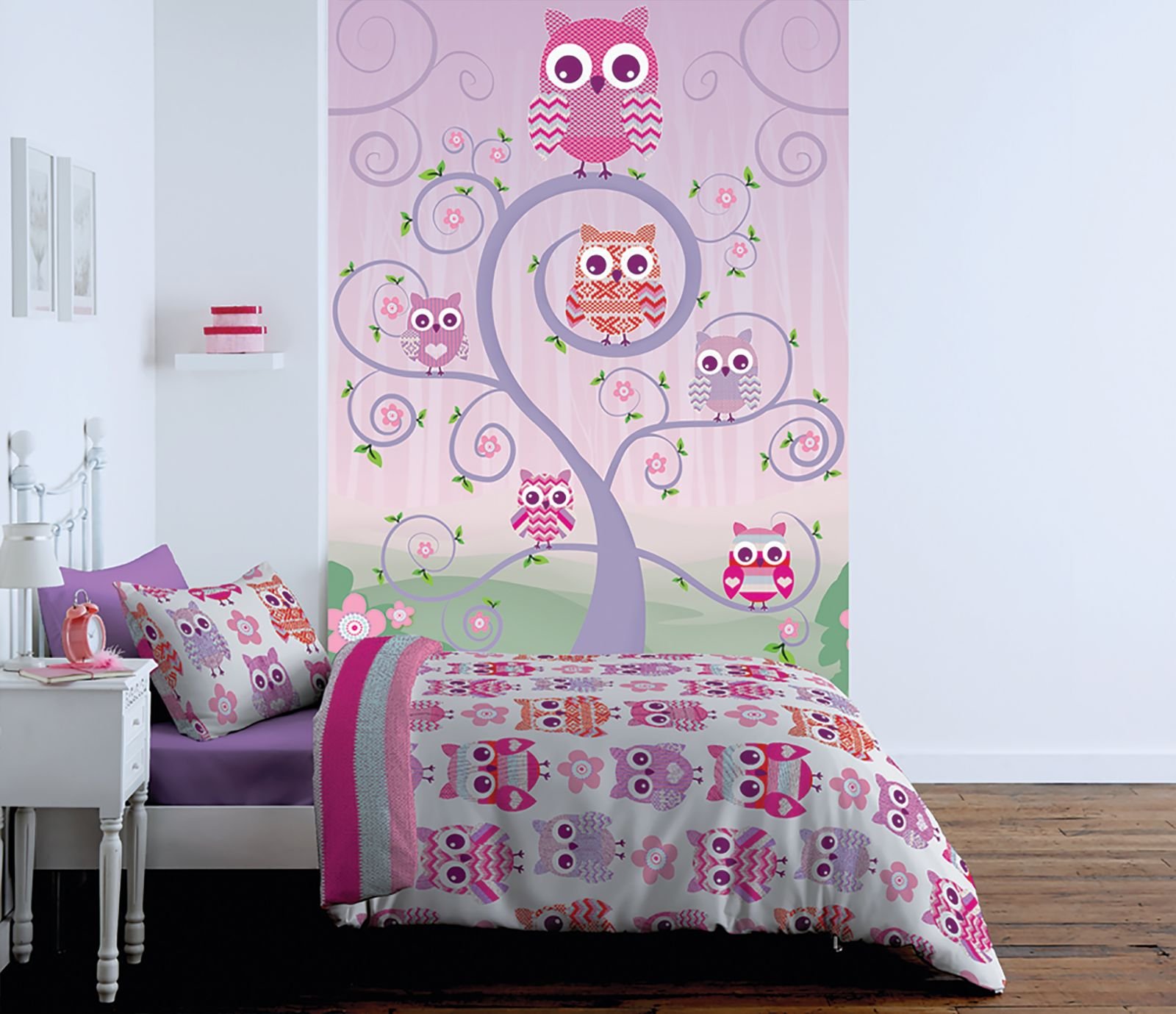 Catherine Lansfield Kids Owl Wallpaper