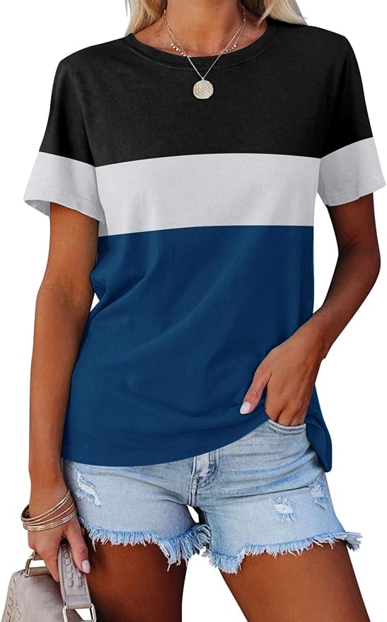 Plus Size Women's Short Sleeve Loose T 