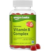 Amazon Basics - B-Complex, Supports Immune and Normal Energy Metabolism, 70 Gummies, 70-Day Supply, Vegan, Adult, Non-GMO (Previously Amazon Elements)