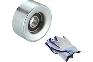ATPPCCE 36101 Belt Tensioner/Idler Pulley for 02-12 Buick Rainier Cadillac Colorado/Trailblazer GMC Canyon/Envoy Hummer H3 Isuzu Ascender/I-280/I-290 Saab 9-7X OE#419-615 89052 12577652