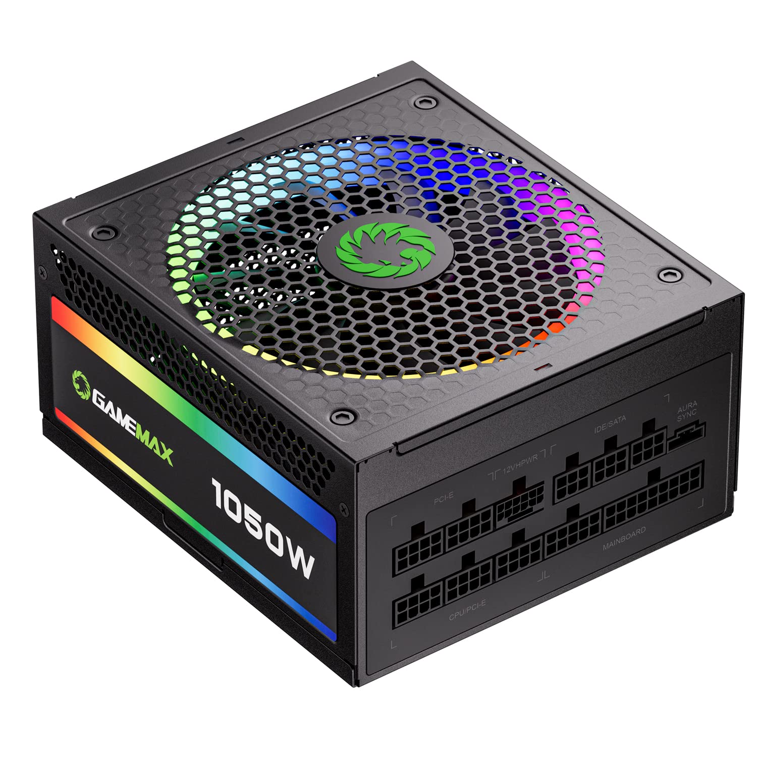 Power Supply Computer Rgb Razer Mua GAMEMAX 1050W ATX 3.0 & PCIE 5.0 Power Supply, 80+ Gold Certified ...
