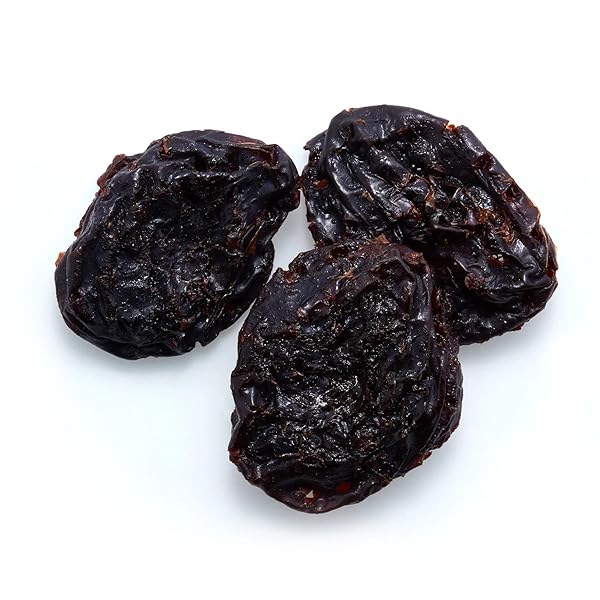 ELAN ORGANIC PITTED PRUNES, 7.9 OZ, NATURAL DRIED FRUIT, NO SUGAR ADDED, SULPHITE-FREE, NON-GMO, VEGAN, GLUTEN-FREE, KOSHER, HEALTHY SNACK, DRIED PLUMS
