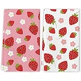 Yarcooly Summer Strawberry Party Decorations - Strawberry Kitchen Towels & Dish Towels for First Birthday, Simple Life