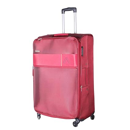 Aristocrat Estate 58 cms Polyester Red Softsided Cabin Luggage (STESTWH59RED)
