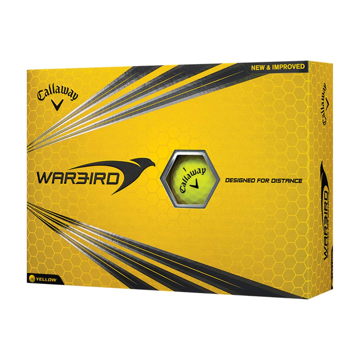 Callaway Warbird Golf Balls (Pack of 12) - Yellow
