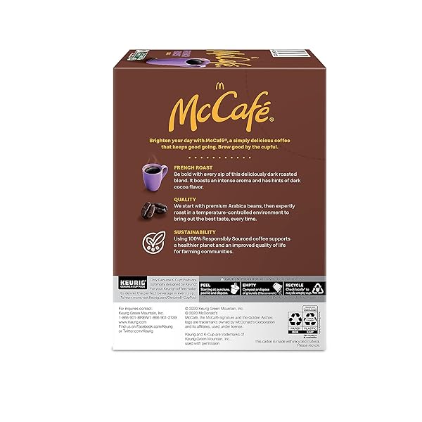 MCCAFE FRENCH ROAST K-CUP, 24/BX