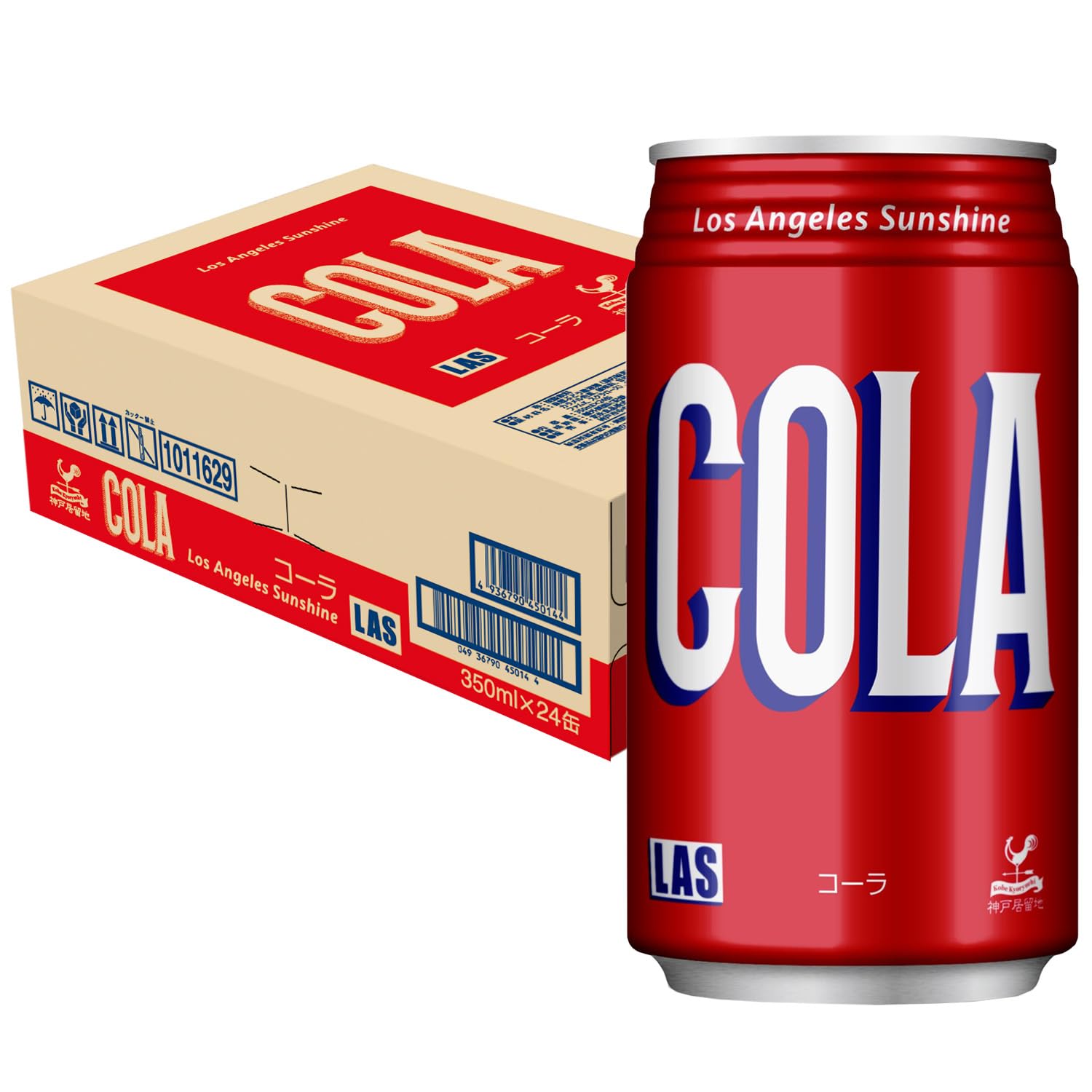 神戸居留地 LAS コーラ 缶 350ml × 24本 [ 国産 炭酸飲料 ]商品画像