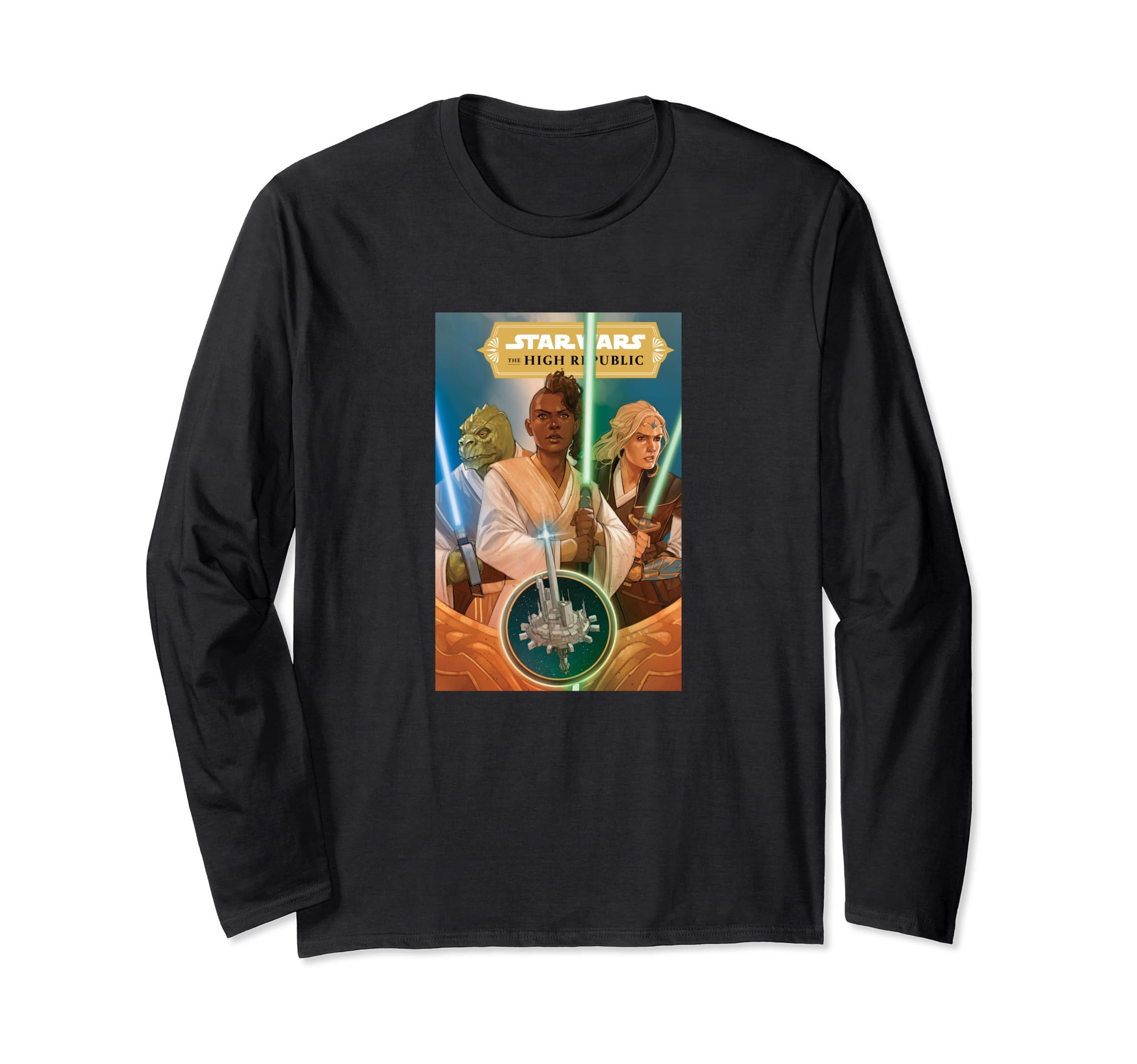 Star Wars High Republic Hero Cover Long Sleeve T-Shirt