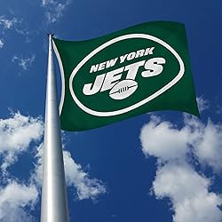 Rico Industries NFL New York Jets 3-Foot by 5-Foot