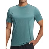 BALEAF Men's Sun Protection Shirts UPF 50+ Short Sleeve T-Shirts Swim Rash Guard Quick Dry Lightweight Hiking Fishing