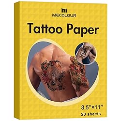 Printable Temporary Tattoo Paper for Laser/Inkjet
