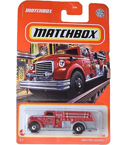 Matchbox - Pierce Dash Fire Truck Amarelo_Preto - Básico