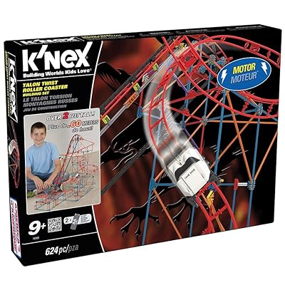 Knex Roller Coaster Motor Knex Talon Twist Roller Coaster Building