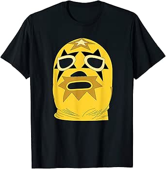 luchador mask shirt