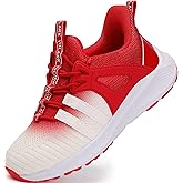 YOLARK Boys Girls Sneakers for Kids Non-Slip Tennis Shoes Fashion Lightweight Breathable Running Sport Athletic