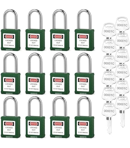 Loto Locks ABUS 74/40 Purple Lockout Tagout Premium LOTO Insulated