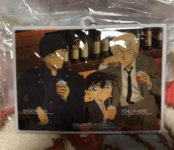 Amazon 名探偵コナン 江戸川コナン 安室透 バーボン 赤井秀一 パスケース レア 限定 おもちゃ ホビー
