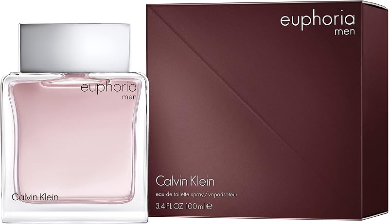 Euphoria Men Eau de Toilette | Perfume masculino com notas de gengibre e pimenta | Duradoura | 100ml