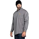 Wrangler Mens Fr Flame Resistant One Pocket Work Shirt