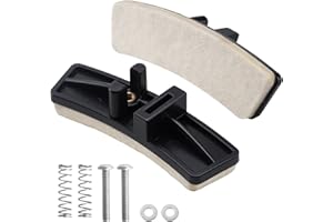 MZCTD (1 Pair) 92874 for Schwinn Indoor Stationary Exercise Bike Brake Kit/Cycle/Bike Felt Brake Pads Parts Replacement, blac