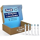 Oral-B iO Ultimate Clean Replacement Brush Heads, 5
