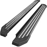 OTHOWE Aluminum Running Boards Side Steps for 2011-2021 Jeep Grand Cherokee | Incl. 22 WK &amp; Excl. Limited X/High Altitude/Summit/SRT/ SRT8/ Trackhawk/Trailhawk/L Model. 5.5" Side Steps, Three Steel Edge
