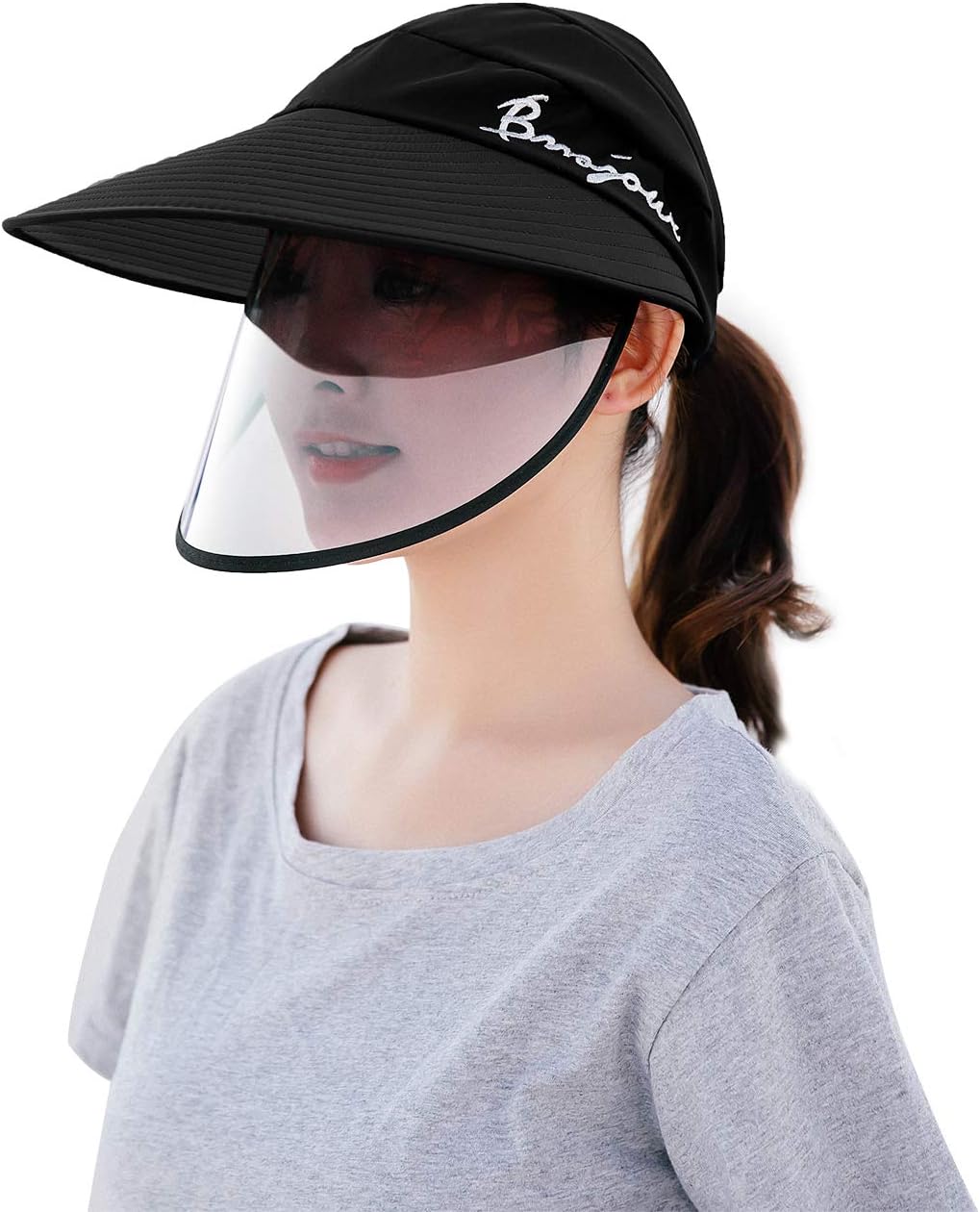 Ayliss Sun Visor Hats Women Summer Outdoor UV Fishing Hat Baseball Cap Wide Brim Beach Hiking Sports Detachable