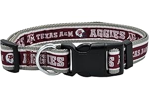 Pets First Collegiate Pet Accessories, Dog Collar, Texas A&M Aggies, Small