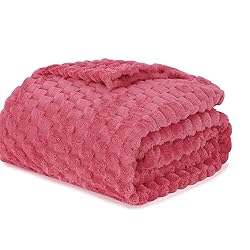 Rose Pink Throw Blanket 60"×80" inches Gifts for