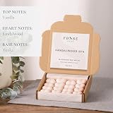 Fosse Living Sandalwood Spa Soy Wax Melts 16 Pack UK Handmade Vegan view 4