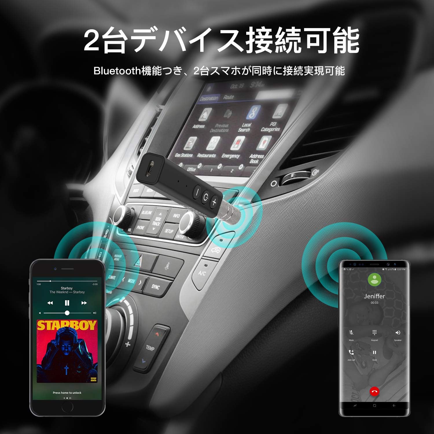 Amazon クリップ式 Bluetooth 5 0 オーディオレシーバーアダプタ 3 5mmジャック対応 2台同時接続可 日本語説明書付き Szmdlx ホームオーディオアクセサリ Amazon クリップ式 Bluetooth 5 0 オーディオレシーバーアダプタ 3 5mmジャック対応 2台同時接続可 日本語説明書付き Szmdlx ホームオーディオアクセサリ